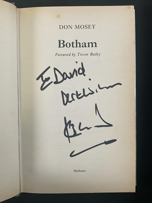 Lot 11 - CRICKET - A group of Cricket related signed...