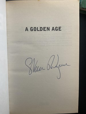 Lot 13 - A group of mixed sporting autographed books...