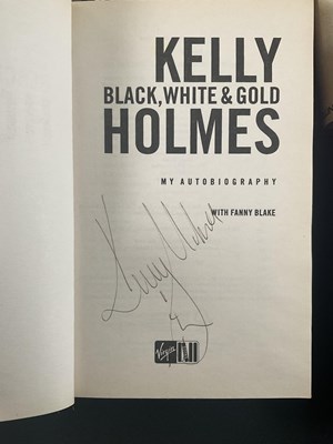 Lot 13 - A group of mixed sporting autographed books...