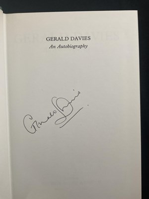 Lot 13 - A group of mixed sporting autographed books...