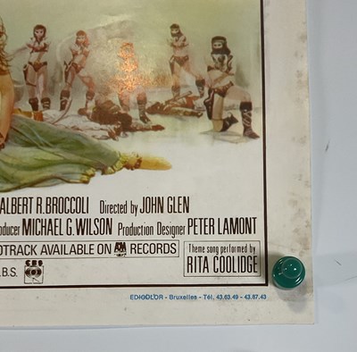 Lot 7 - JAMES BOND: A small group of Belgian affiche...