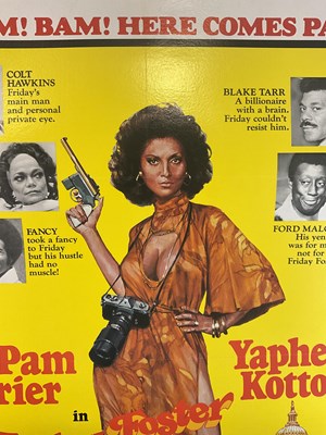 Lot 35 - FRIDAY FOSTER (1976) US one sheet - full...