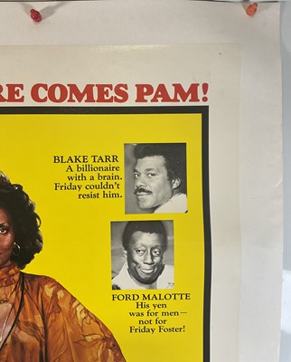 Lot 35 - FRIDAY FOSTER (1976) US one sheet - full...