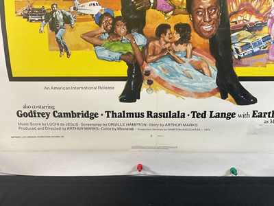 Lot 35 - FRIDAY FOSTER (1976) US one sheet - full...
