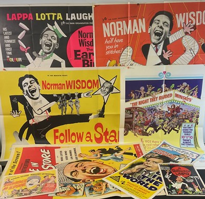 Lot 123 - NORMAN WISDOM: A group of original film...