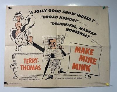 Lot 48 - A small selection of 1960s film posters...