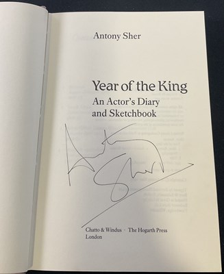 Lot 96 - A group of signed books by various celebrities...
