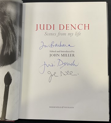Lot 96 - A group of signed books by various celebrities...