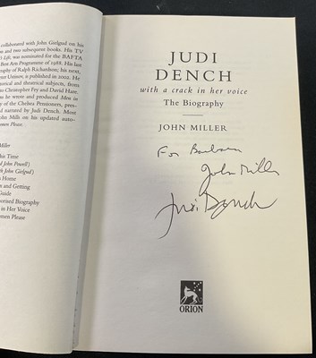 Lot 96 - A group of signed books by various celebrities...