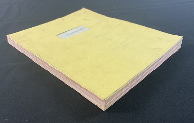 Lot 4 - An original shooting script for the 12th JAMES...