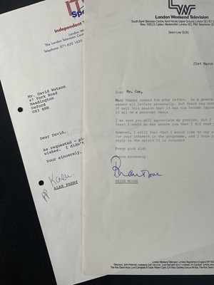 Lot 15 - A collection of autographed ephemera (mostly...
