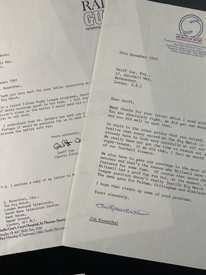 Lot 15 - A collection of autographed ephemera (mostly...