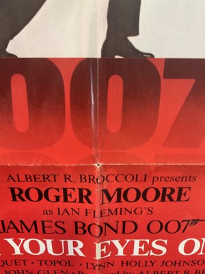 Lot 3 - JAMES BOND: FOR YOUR EYES ONLY (1981) US one...