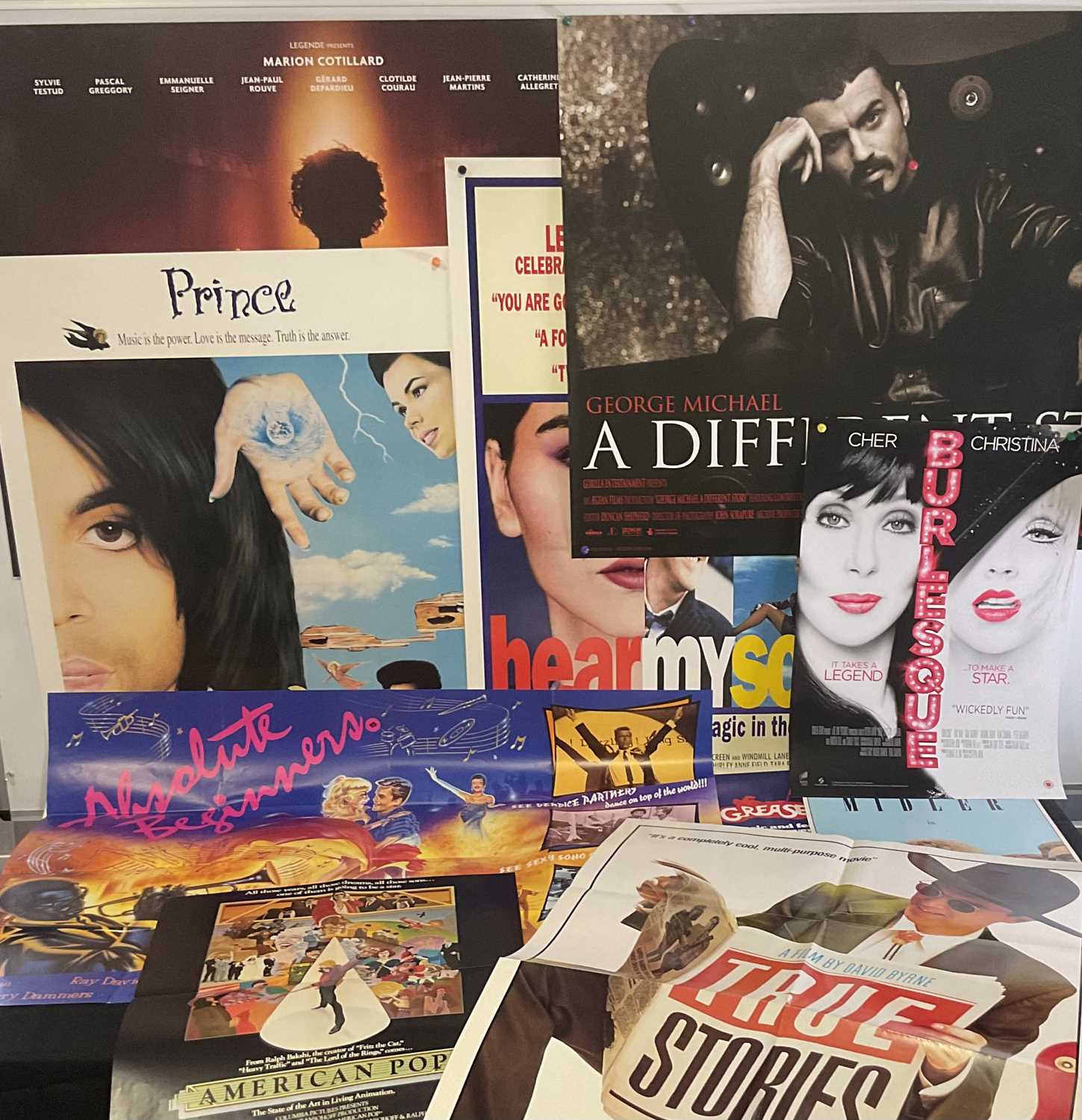 Lot 274 - MUSICALS: A collection of film posters for...
