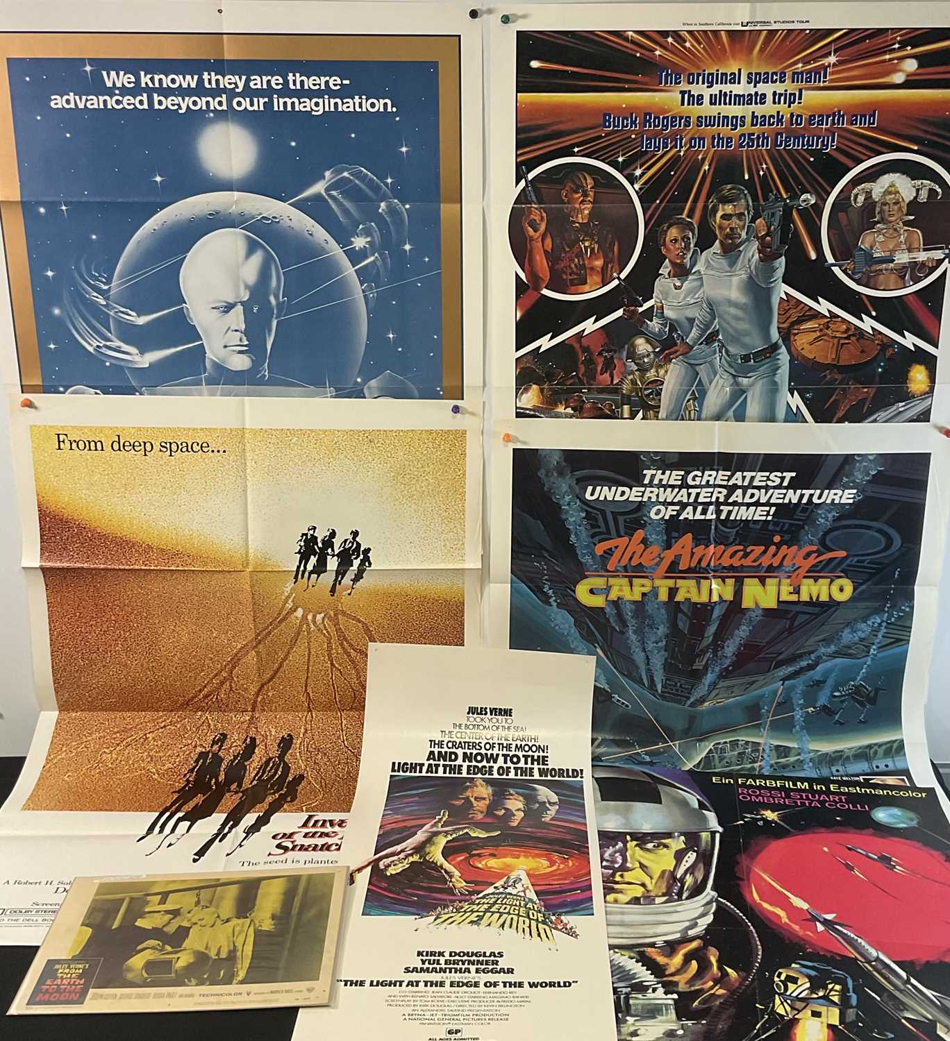 Lot 276 - A selection of 1970s science fiction film...