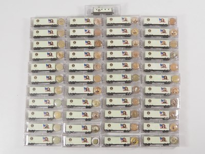 Lot 263 - A complete unbroken run of the MICROTRAINS...
