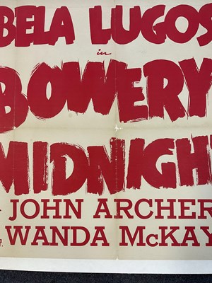 Lot 44 - BONNIE AND CLYDE (1967) linen backed 40x60...