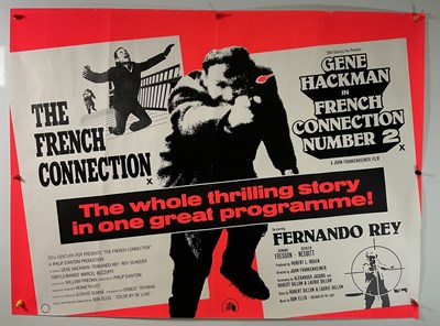 Lot 38 - A small group of crime film posters comprising...