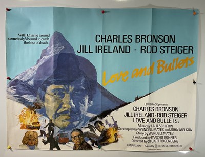 Lot 38 - A small group of crime film posters comprising...