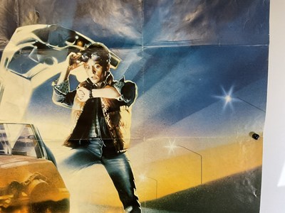 Lot 288 - BACK TO THE FUTURE (1985) UK Quad film poster,...
