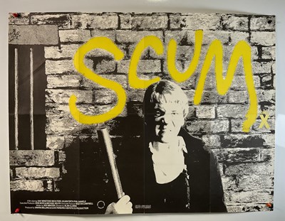 Lot 36 - A group of crime UK Quad film posters to...