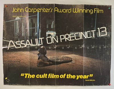 Lot 34 - A group of crime UK Quad film posters to...
