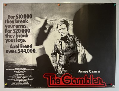 Lot 34 - A group of crime UK Quad film posters to...