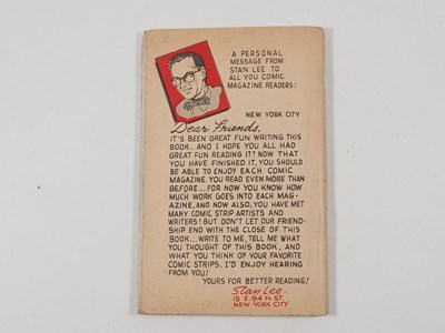 Lot 2 - SECRETS BEHIND THE COMICS BY STAN LEE (1947 -...
