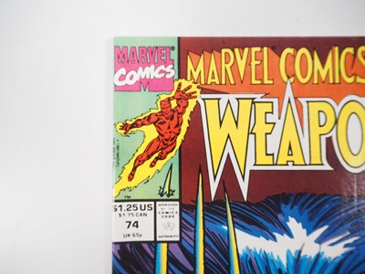 Lot 21 - MARVEL COMICS PRESENTS: WOLVERINE - WEAPON X...