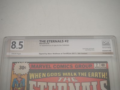 Lot 59 - ETERNALS #2 SIGNED 30 CENT VARIANT (1976 -...