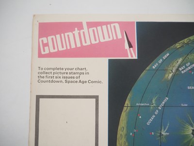 Lot 85 - COUNTDOWN SPACE WALL POSTER FREE GIFT (1971 -...