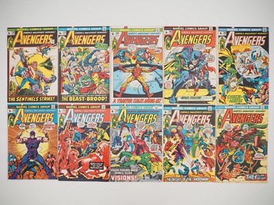 Lot 188 - AVENGERS #103, 105-109, 112-115 (10 in Lot) -...