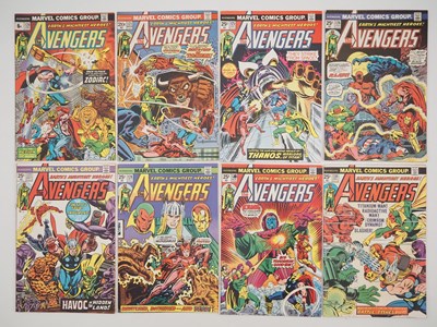 Lot 248 - AVENGERS #120, 121, 125, 126, 127, 128, 129,...