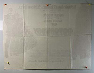 Lot 26 - JAMES BOND: OCTOPUSSY (1982) Advance style UK...