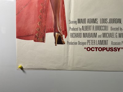 Lot 26 - JAMES BOND: OCTOPUSSY (1982) Advance style UK...