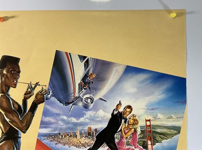 Lot 27 - JAMES BOND: A VIEW TO A KILL (1985) UK Quad...