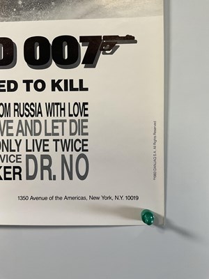 Lot 17 - JAMES BOND: NEW YORK FILM FESTIVAL (1983) US...