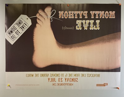Lot 125 - MONTY PYTHON LIVE (MOSTLY) (2014) 2 x UK Quad...