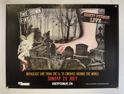 Lot 125 - MONTY PYTHON LIVE (MOSTLY) (2014) 2 x UK Quad...