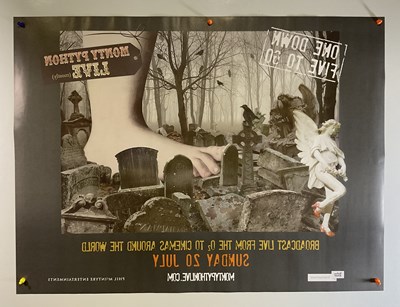 Lot 125 - MONTY PYTHON LIVE (MOSTLY) (2014) 2 x UK Quad...