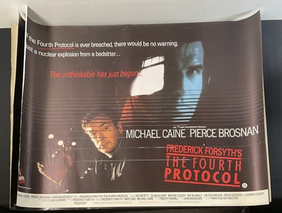 Lot 30 - A group of crime/thriller UK Quad and one...