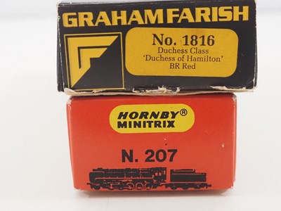 Lot 5 - A pair of N gauge steam locomotives comprising...
