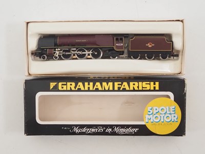 Lot 5 - A pair of N gauge steam locomotives comprising...