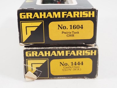 Lot 9 - A pair of GRAHAM FARISH N gauge steam...