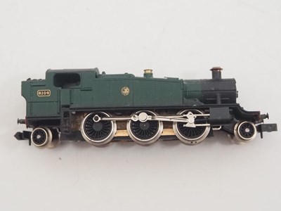 Lot 22 - A pair of N gauge GWR steam tank locomotives...