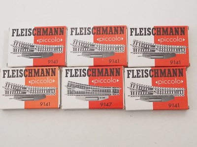 Lot 37 - A group of FLEISCHMANN N gauge Piccolo boxed...