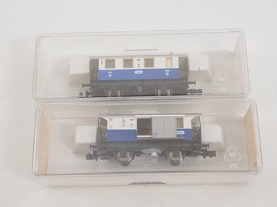 Lot 39 - A FLEISCHMANN N gauge 7305 electric rack...