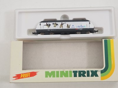 Lot 40 - A TRIX N gauge Swiss outline Re460 class...
