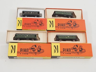 Lot 47 - A group of N gauge German outline rolling...