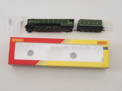 Lot 92 - A pair of HORNBY OO gauge LNER steam locos...